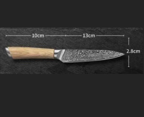 Damascus Knife Set