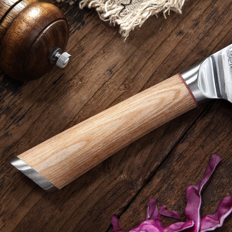 Damascus Knife Set