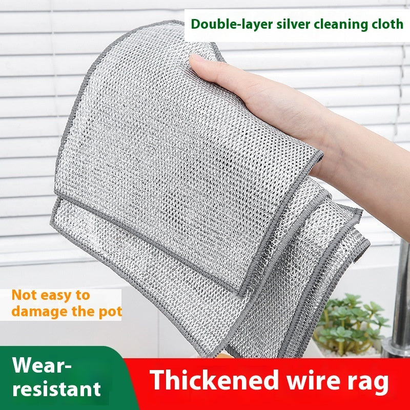 Silver Silk Rag