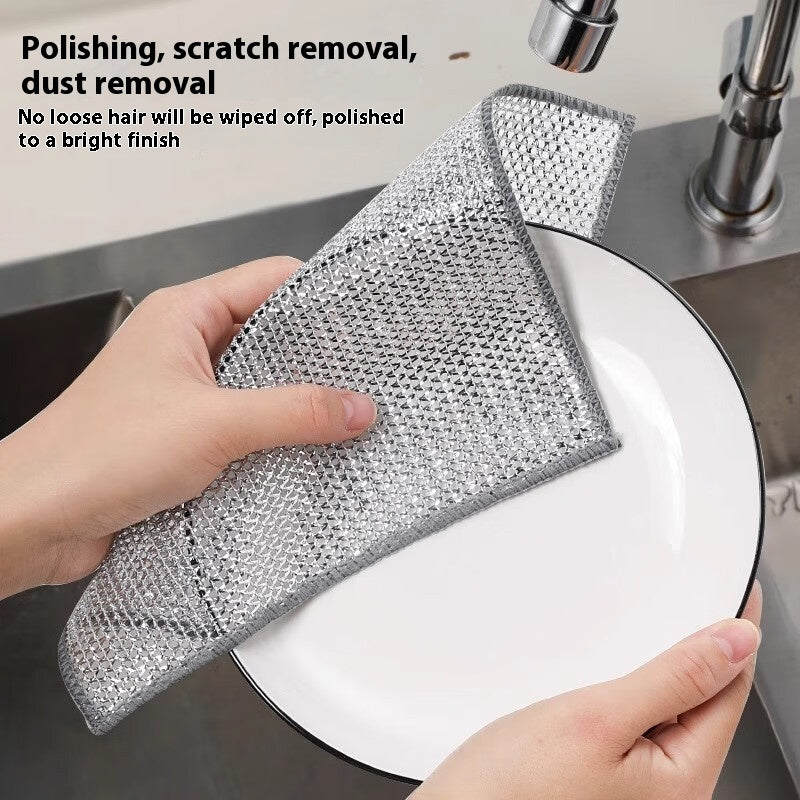 Silver Silk Rag
