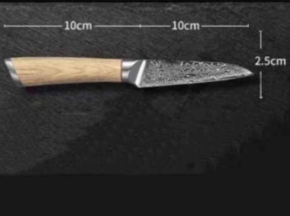 Damascus Knife Set