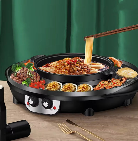 Hot Pot Barbecue Plate