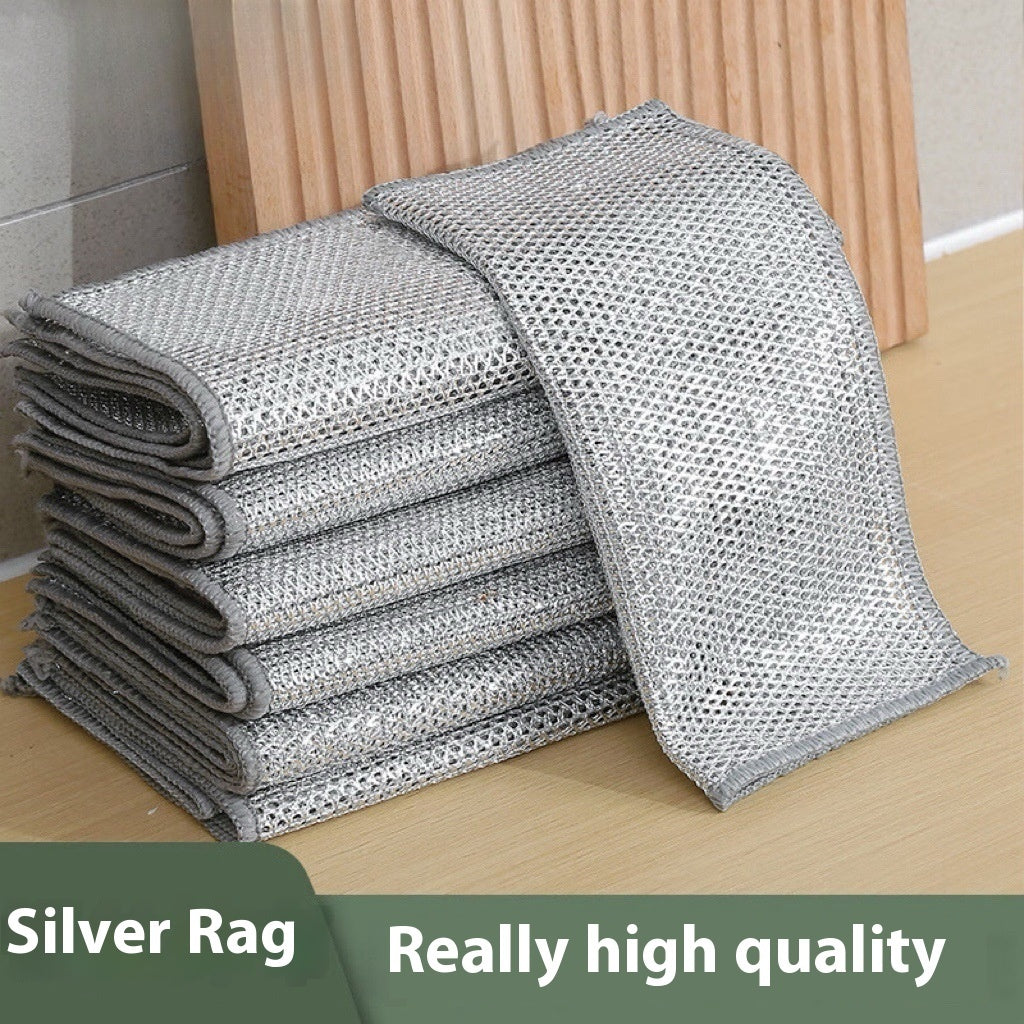 Silver Silk Rag