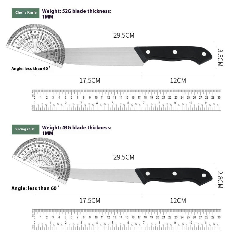 Kitchen Knife & Cutting Board Set